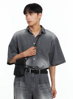 Danorn | Men's Everyday Black Shoulder Bag