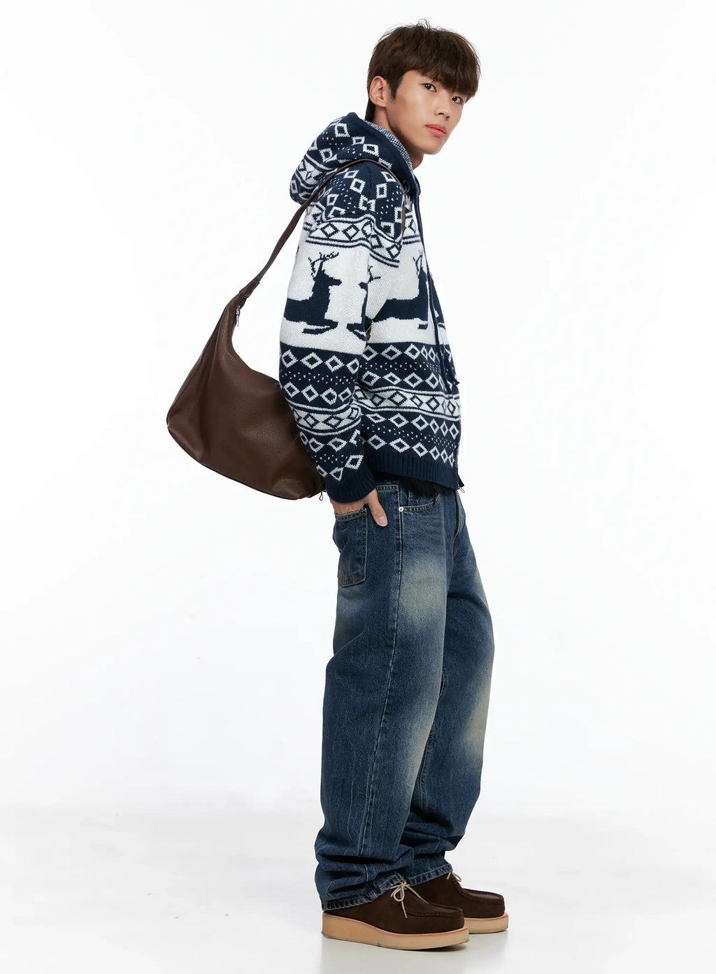 Jonelio | Classic Faux Leather Shoulder Bag