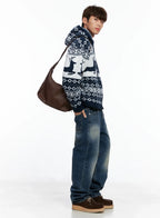 Jonelio | Classic Faux Leather Shoulder Bag