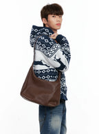 Jonelio | Classic Faux Leather Shoulder Bag