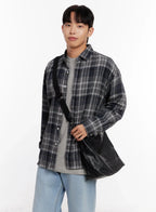 Gabin | Faux Leather Shoulder Bag