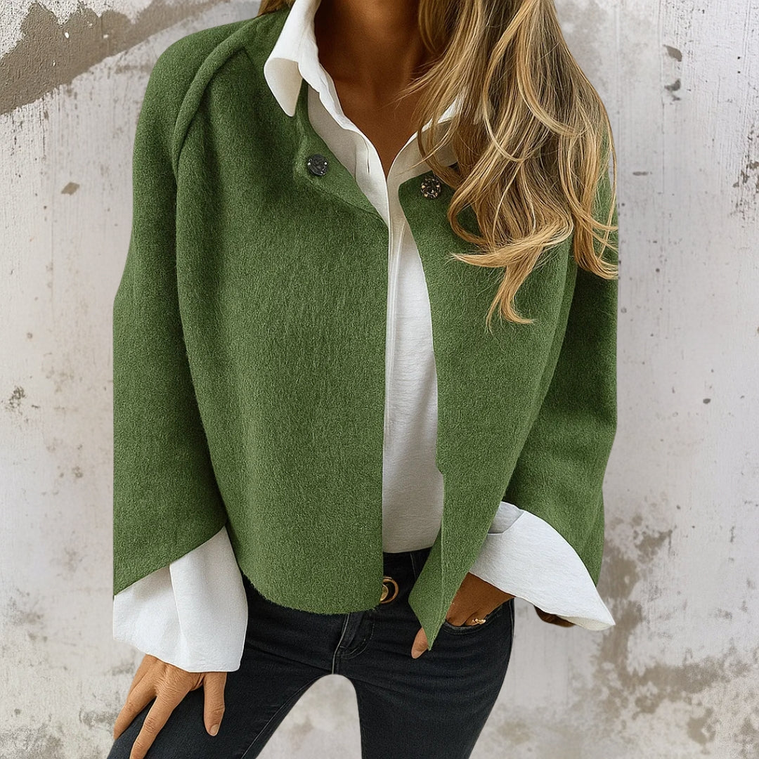 Women's Short Coat | Cosy Soft & Elegant