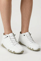 Men's Sneakers with Laces and Profile Sole
