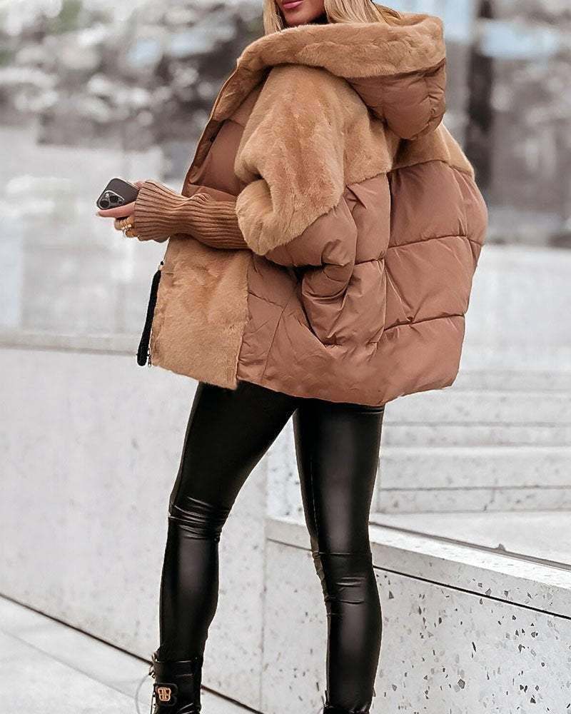 Women's Faux Fur Coat | Oversized & Cosy Warm