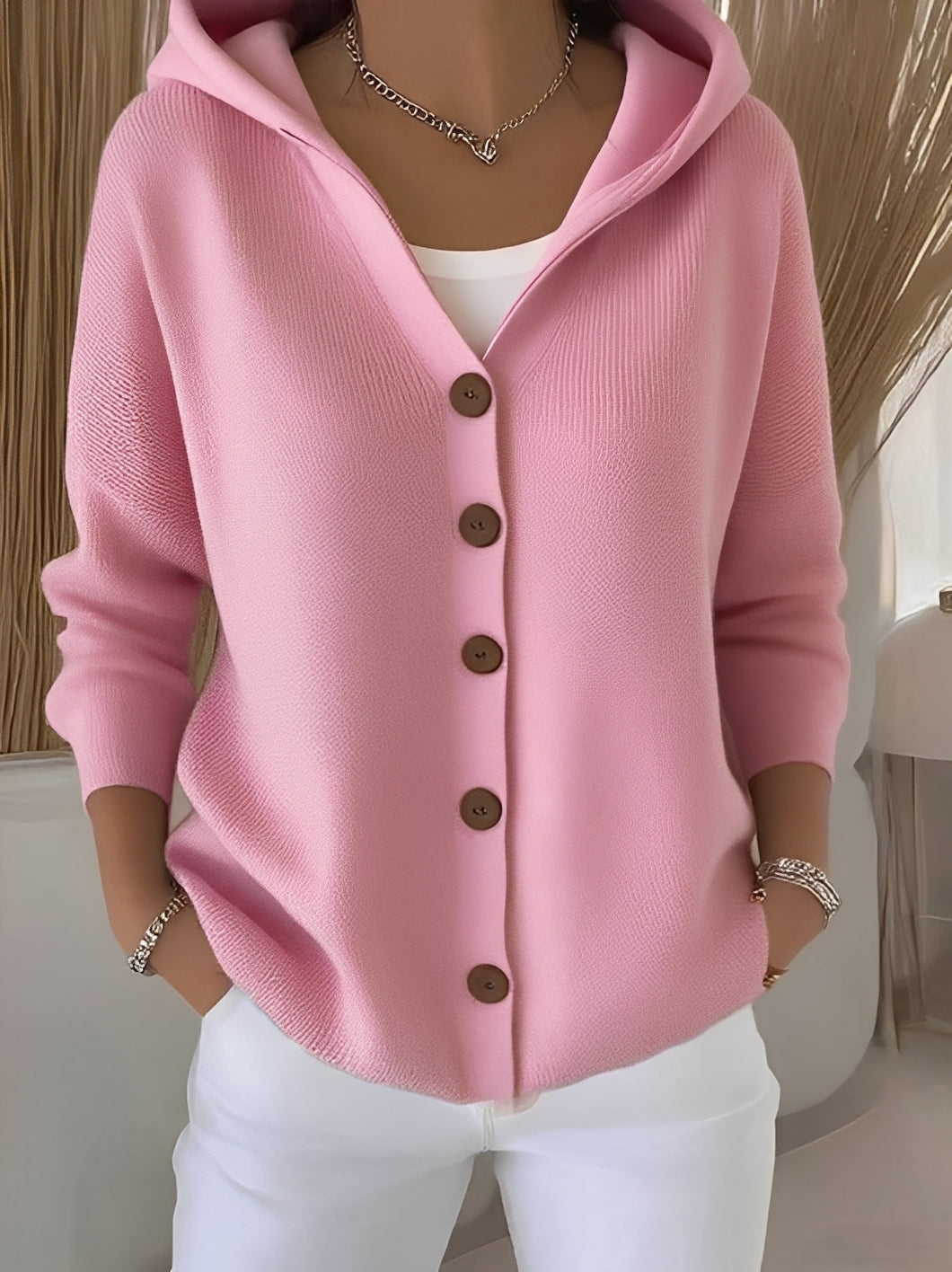 Women's Hooded Cardigan | Soft & Comfortable