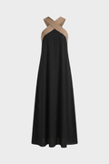 Women's Halter Maxi Dress | Sleeveless