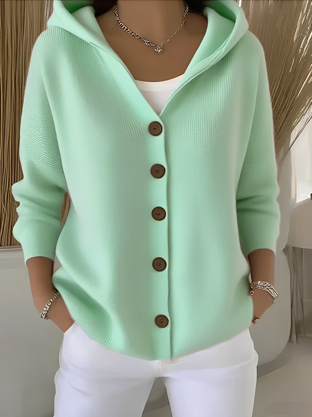 Women's Hooded Cardigan | Soft & Comfortable