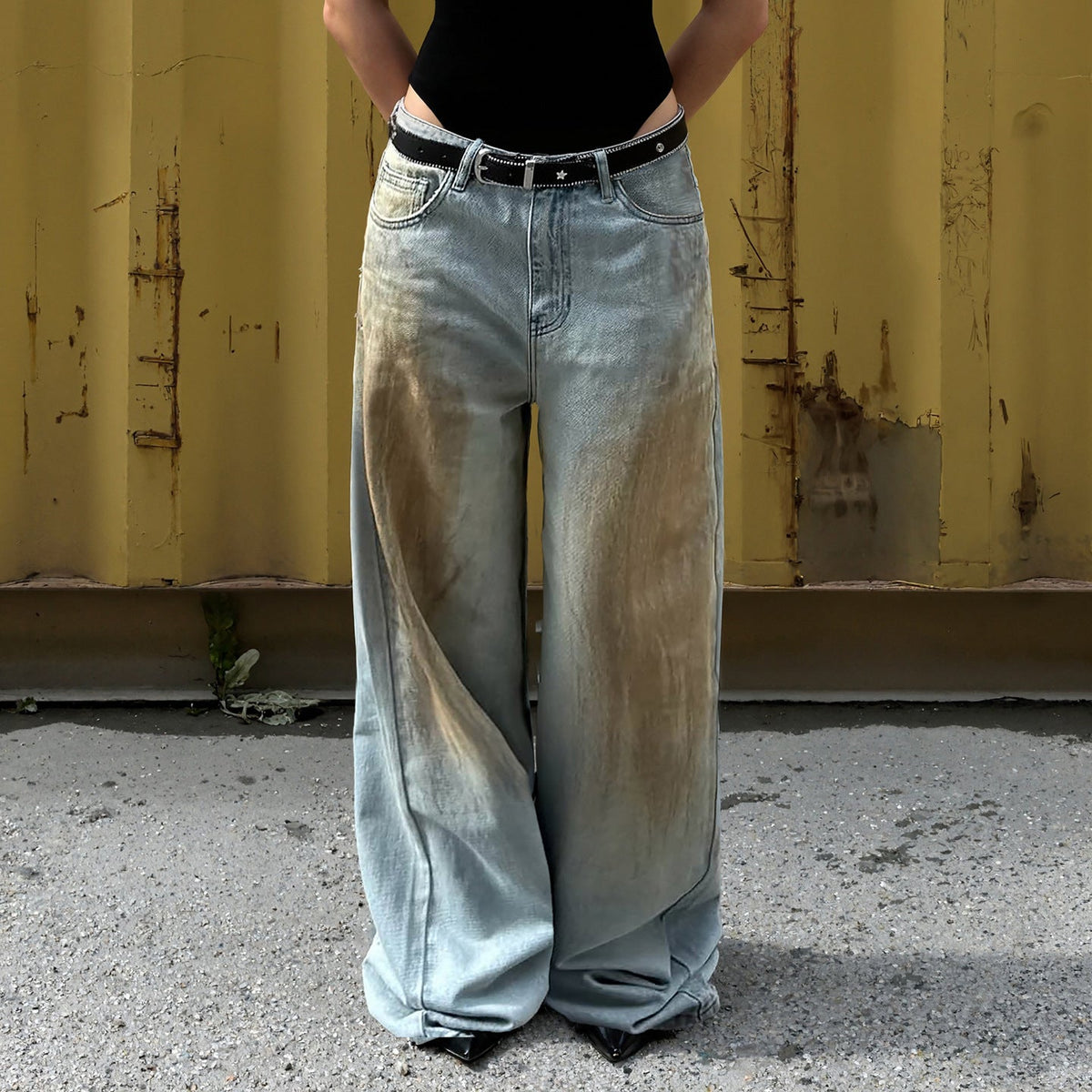 Women's Wide-Leg Jeans | Retro Style & All-Day Comfort