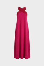 Women's Halter Maxi Dress | Sleeveless