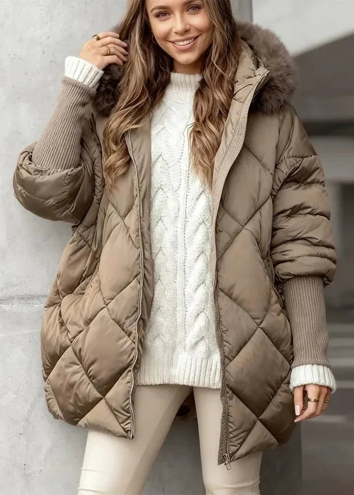 Women's Winter Jacket | Hooded & Snug and Warm