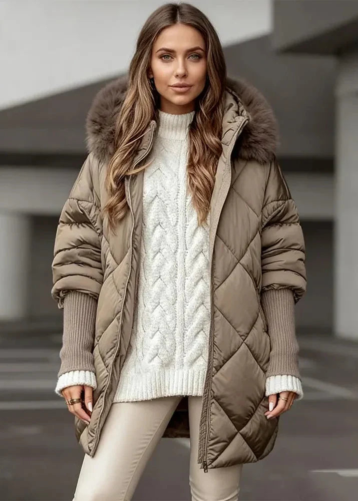 Women's Winter Jacket | Hooded & Snug and Warm