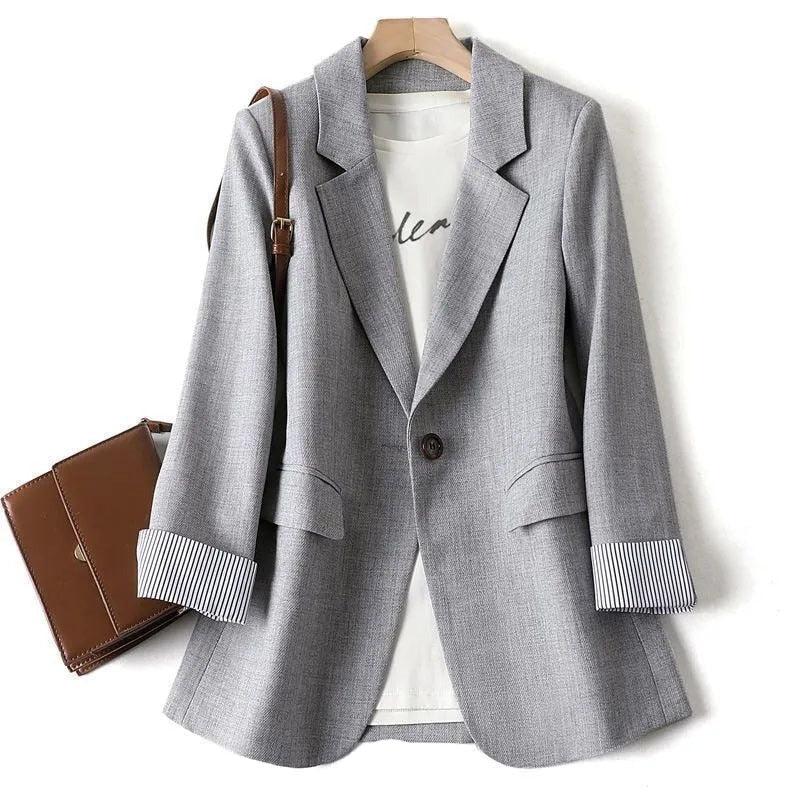 Women's Blazer | Elegant Lapel Collar