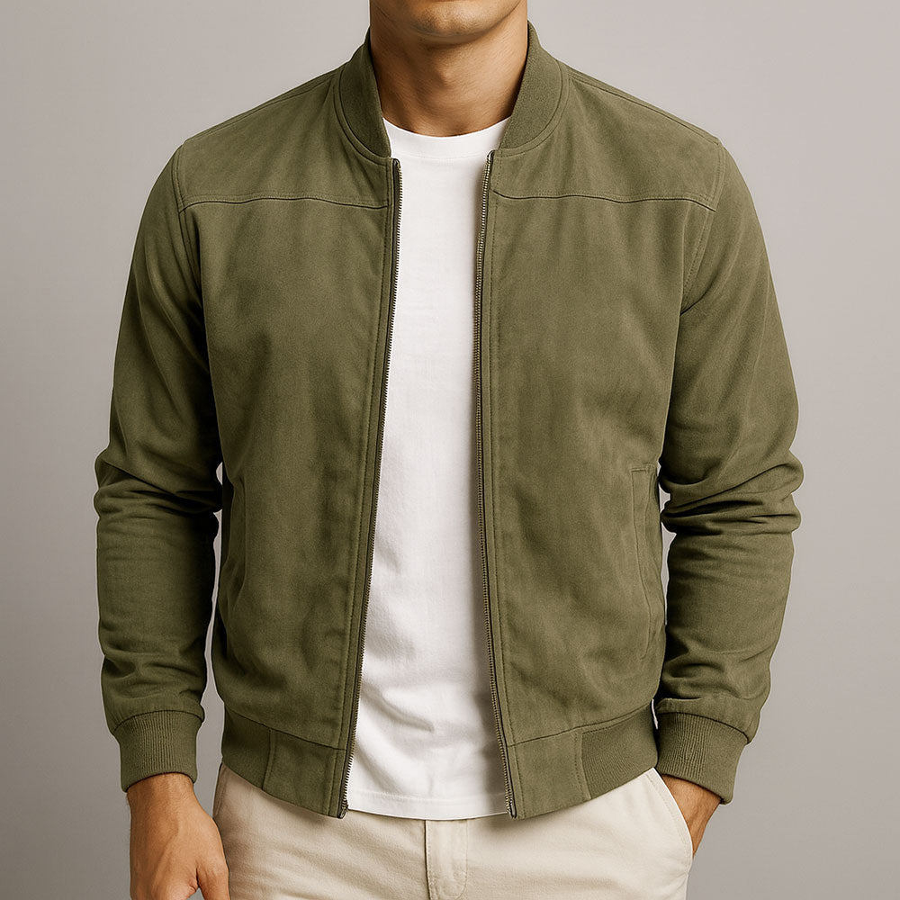 Men's Bomber Jacket | Slim Fit & Smart