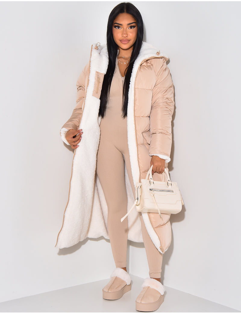 Women's Winter Jacket | Reversible Design & Warm Lining