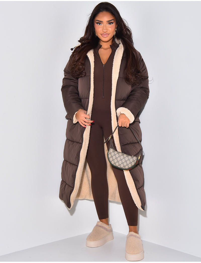 Women's Winter Jacket | Reversible Design & Warm Lining