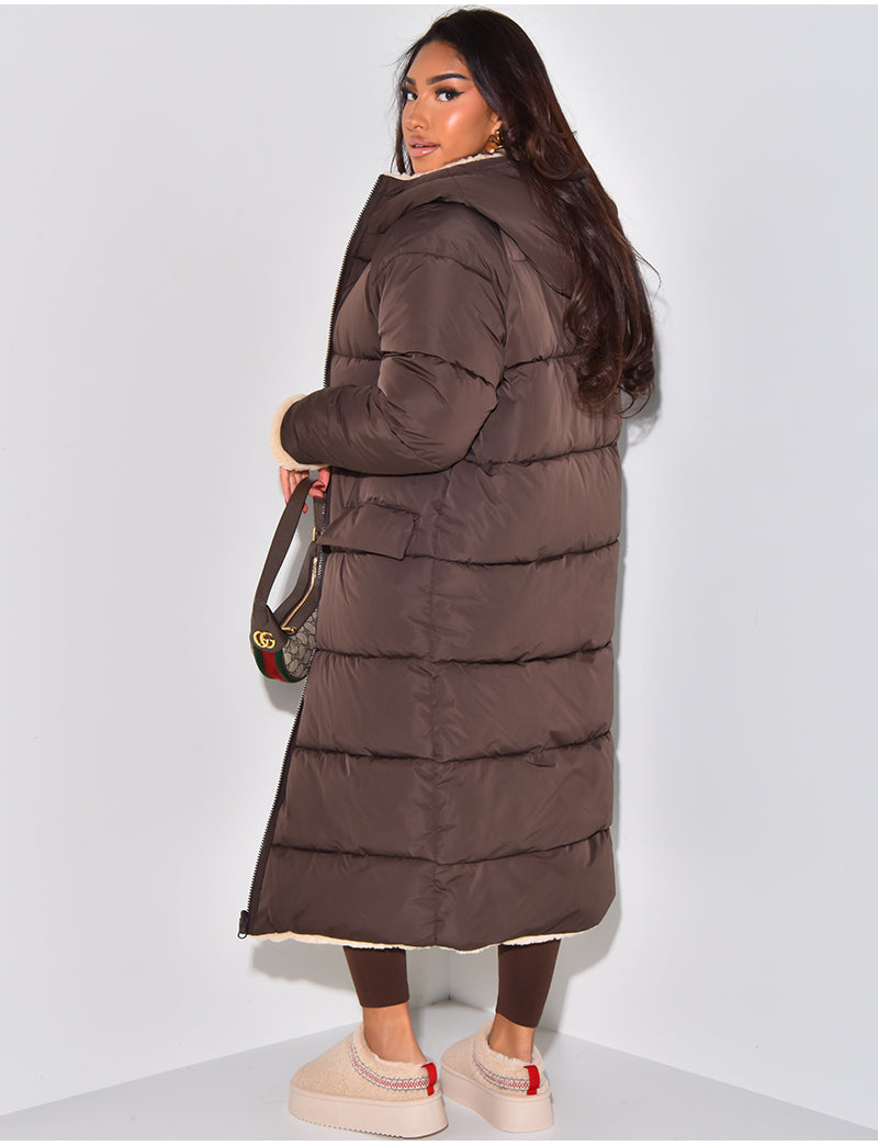 Women's Winter Jacket | Reversible Design & Warm Lining
