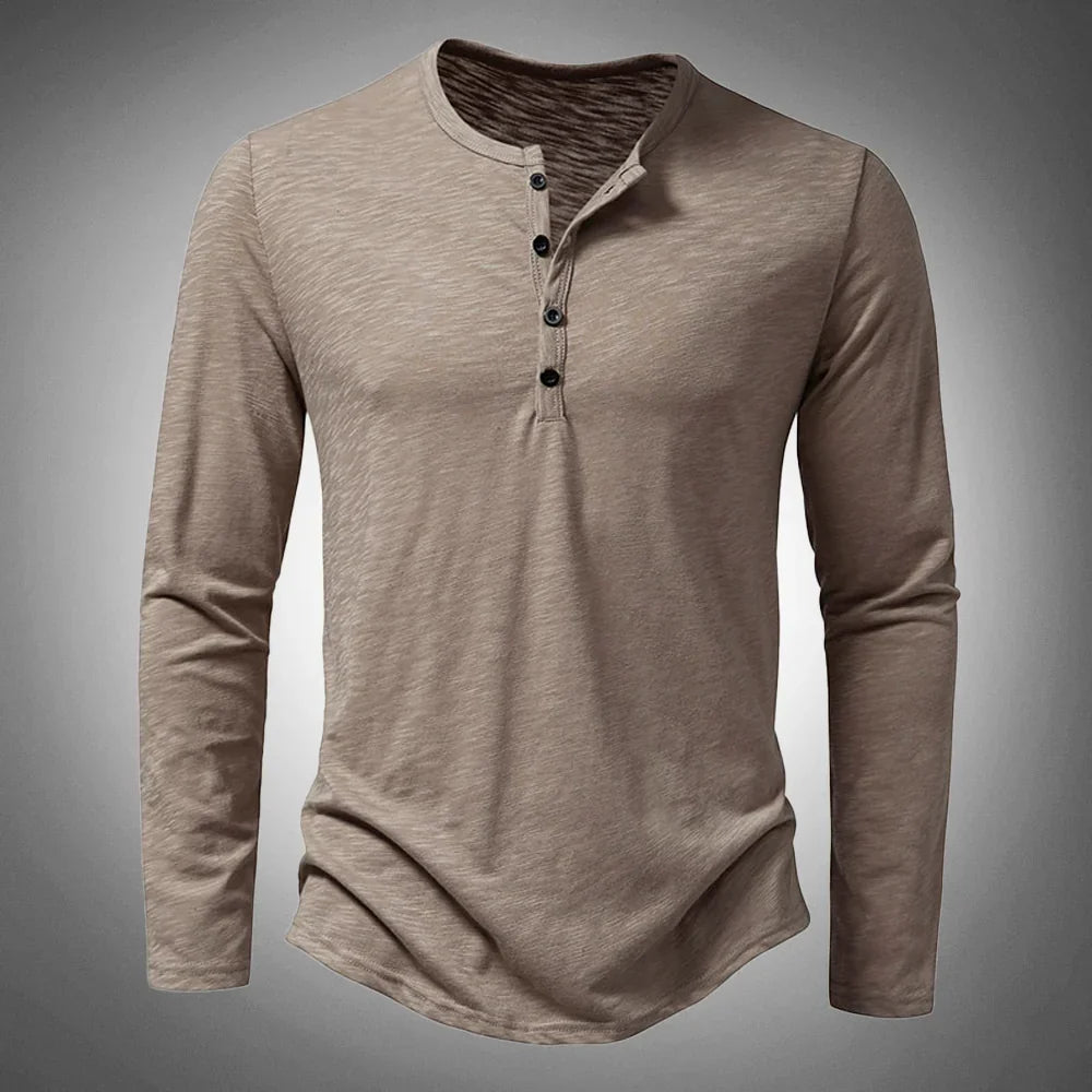 Men's Casual Shirt | Long Sleeves & All-Day Comfort