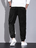 Men's Corduroy Trousers | Cargo Pockets & Comfortable Wear