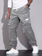 Men's Corduroy Trousers | Cargo Pockets & Comfortable Wear