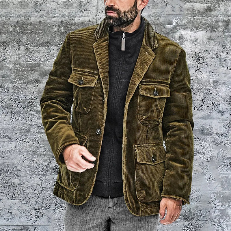 Men's Corduroy Jacket | Classic & Warm