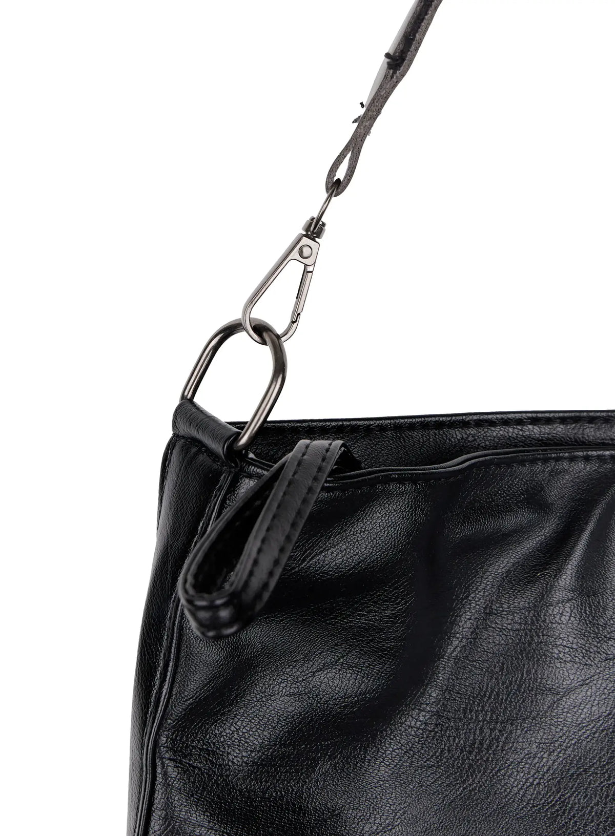 Gabin | Faux Leather Shoulder Bag