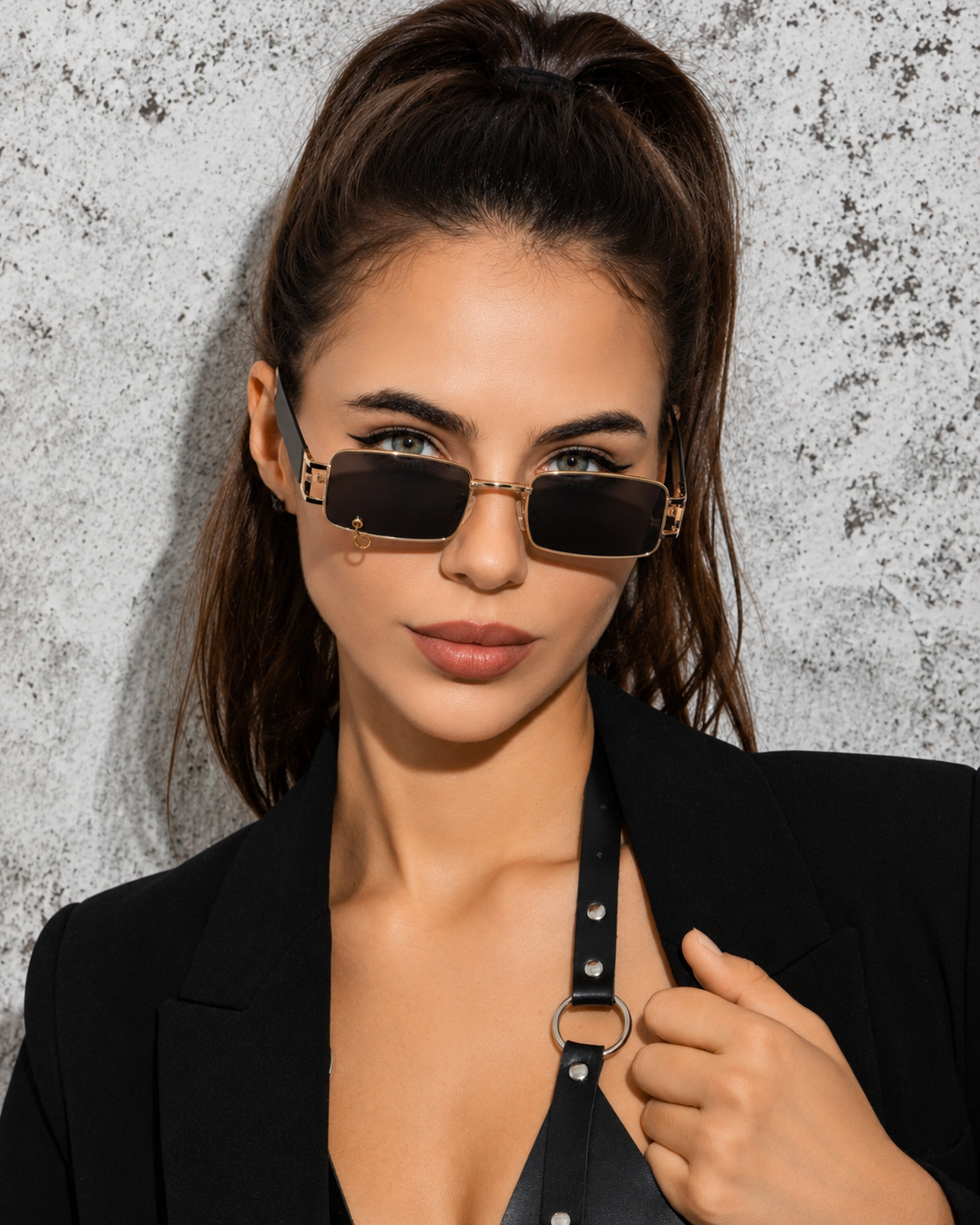 Avellory | Rectangular Frame Sunglasses