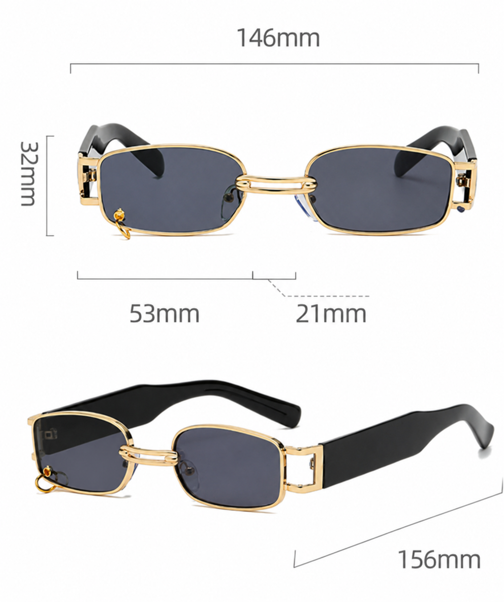 Avellory | Rectangular Frame Sunglasses