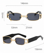 Avellory | Rectangular Frame Sunglasses