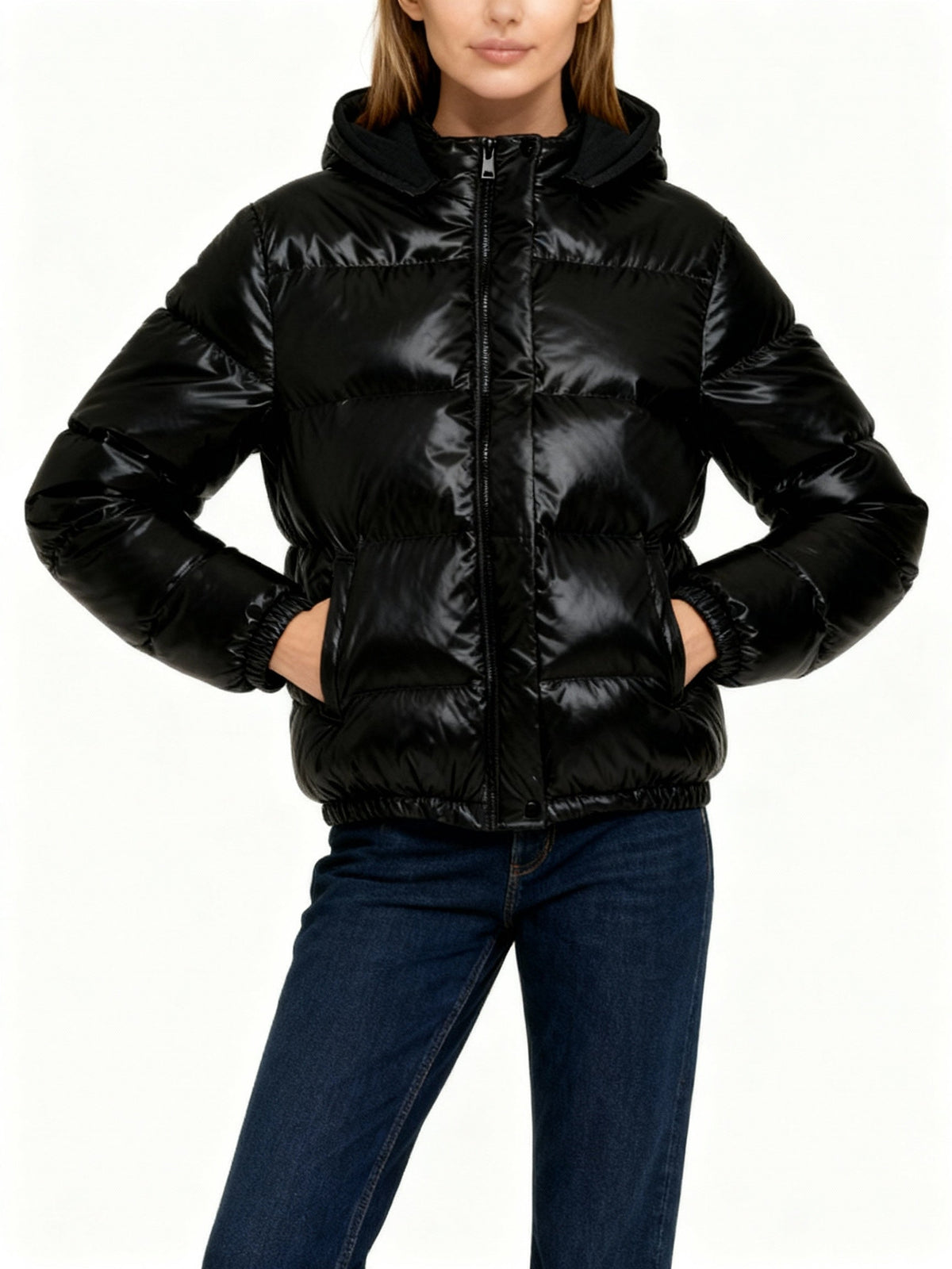 Women's Quilted Jacket | Glossy & Lightweight