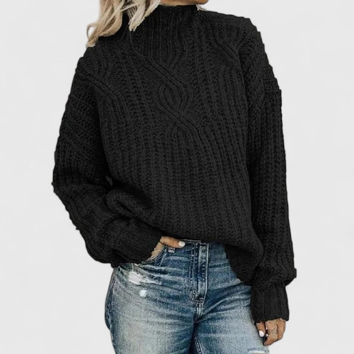 Women's Winter Jumper | Ribbed & Long Sleeves
