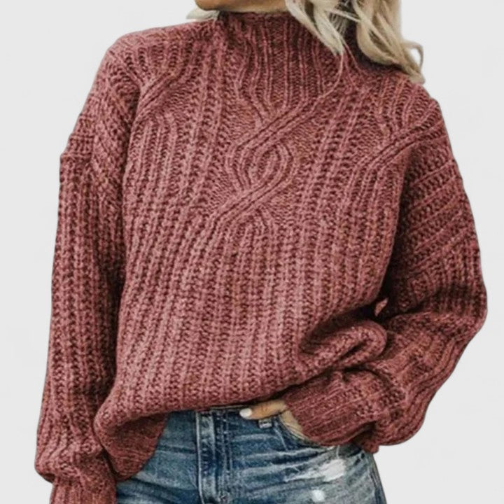 Women's Winter Jumper | Ribbed & Long Sleeves