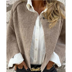 Women's Jacket | Button Front & Wide Sleeves