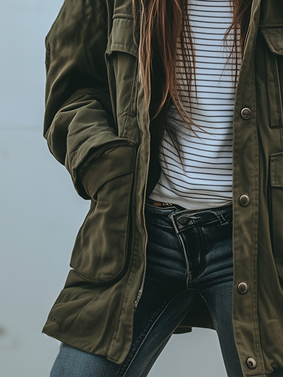 Women's Jacket | Hard-Wearing & Relaxed Utility Style