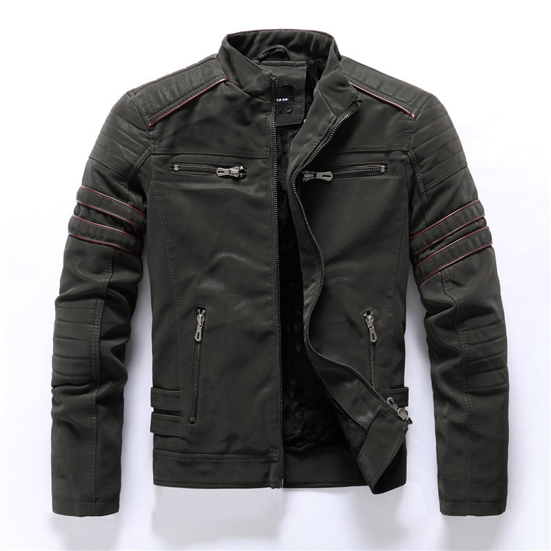Men's Jacket | Biker Look & Warm