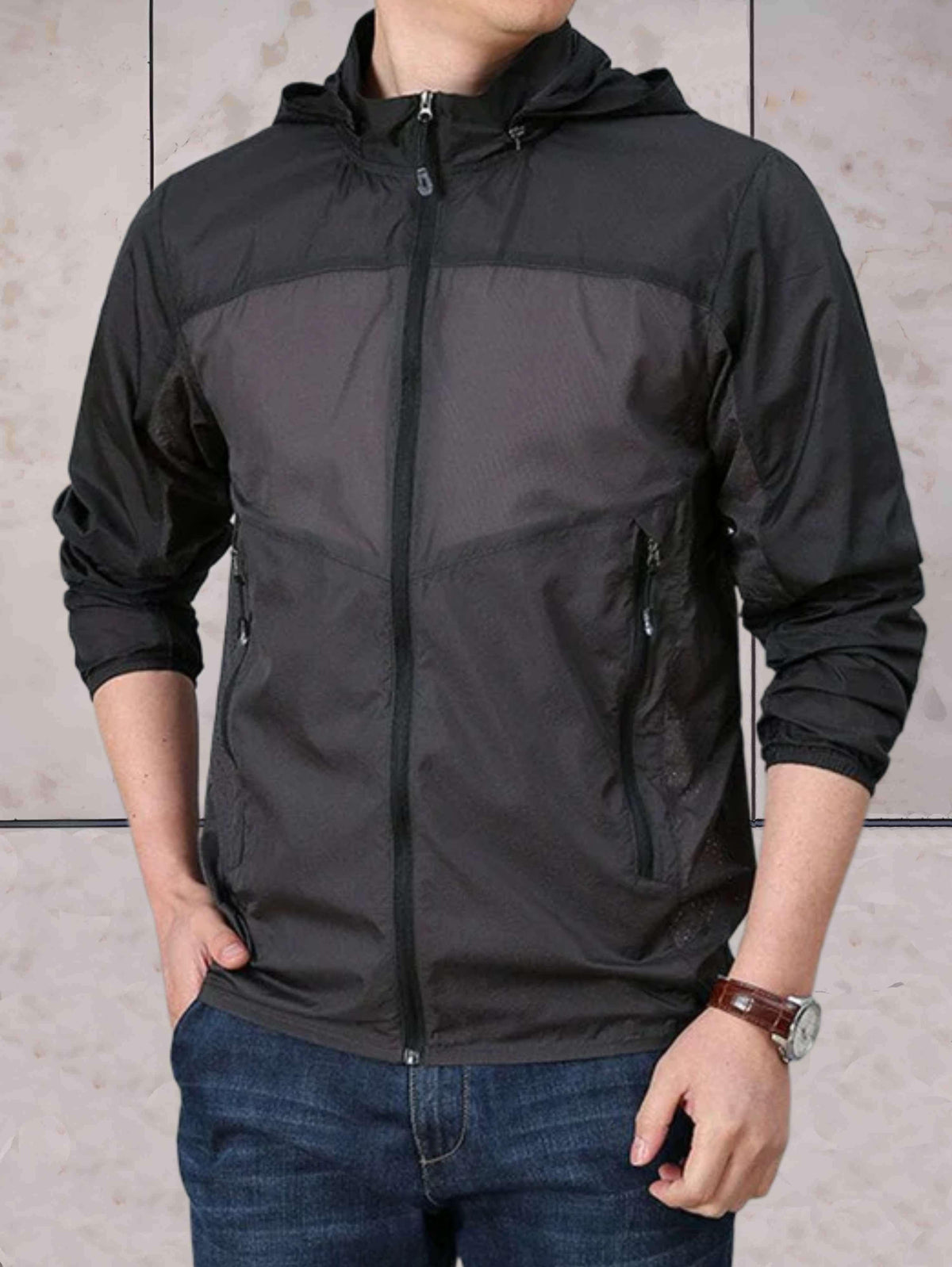 Men's Jacket | Hooded & Quick-Drying