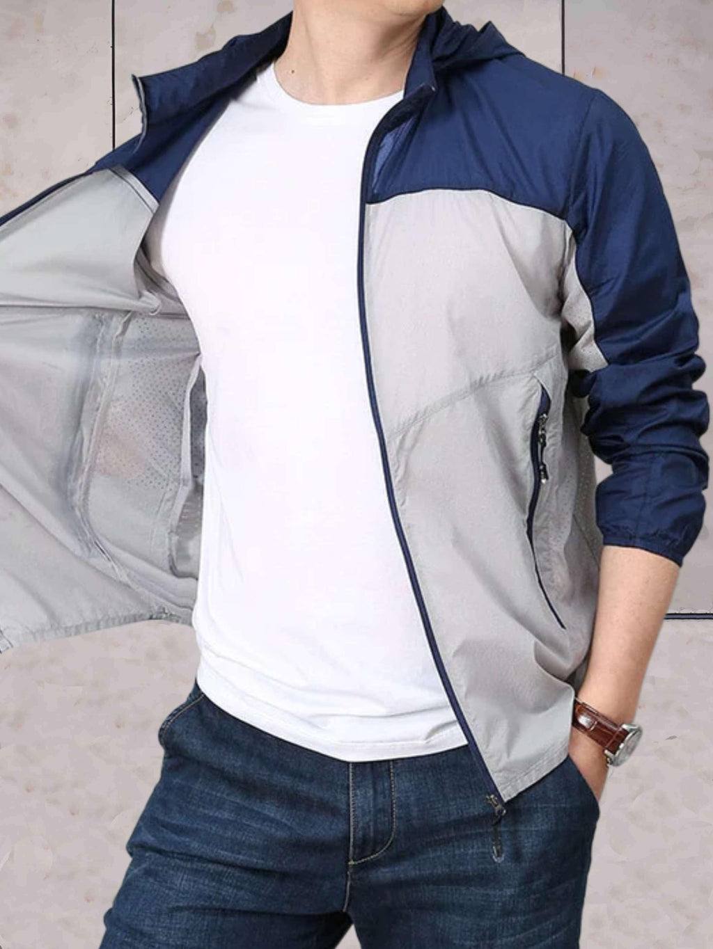 Men's Jacket | Hooded & Quick-Drying