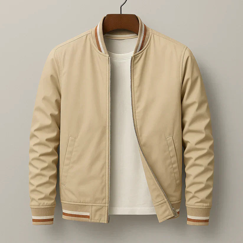 Men's Jacket | Zip & Wind Protection