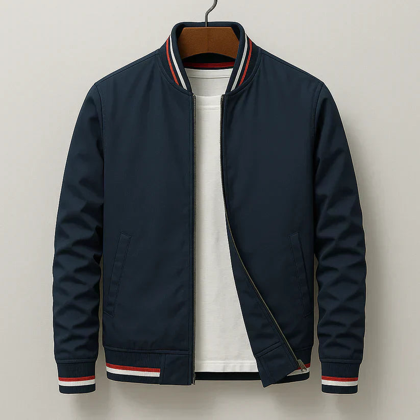 Men's Jacket | Zip & Wind Protection
