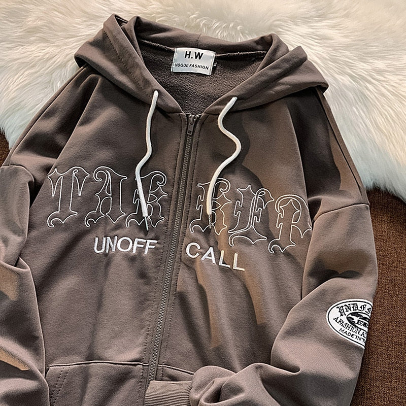 Women's Hoodie | Varsity Style & Zip