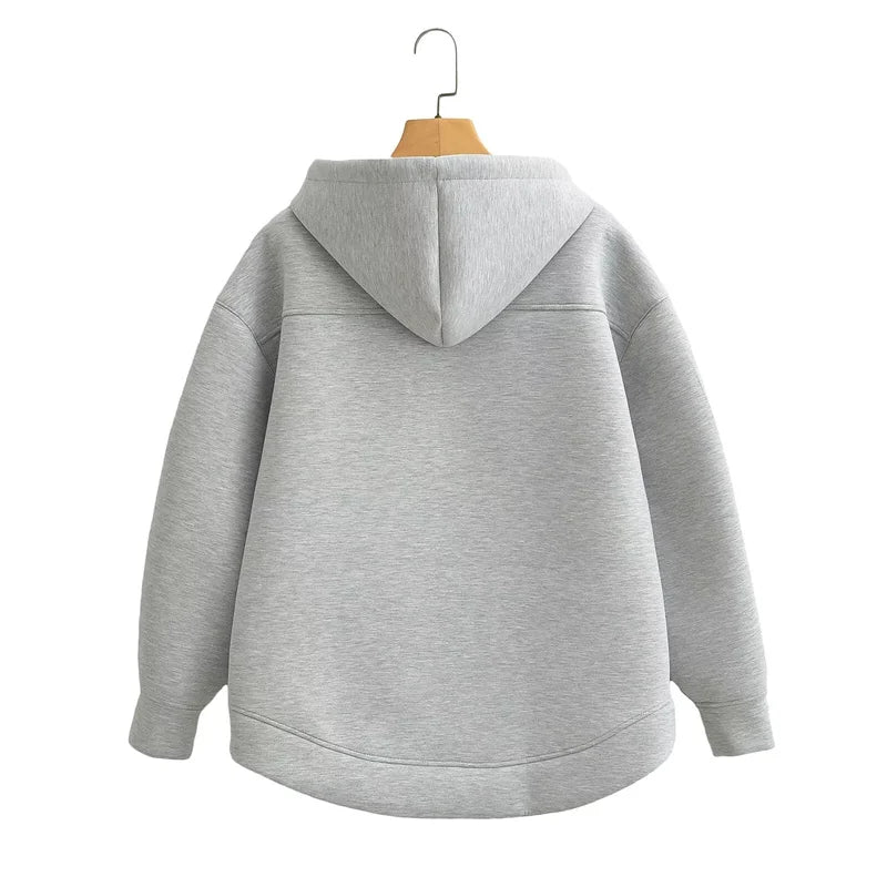 Women's Hoodie | Oversized Cut & Zip