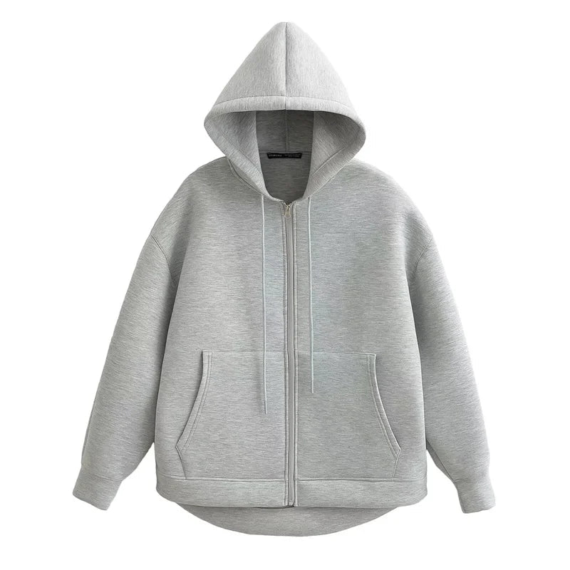 Women's Hoodie | Oversized Cut & Zip