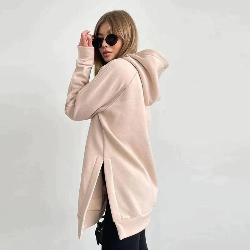 Women's Hoodie | Oversized Cut & Side Slits