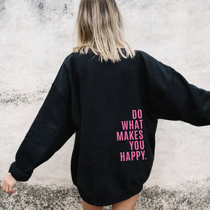 Women's Hoodie | Statement Print & Oversized