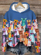 Women's Hoodie | Animal Motif & All-Over Print