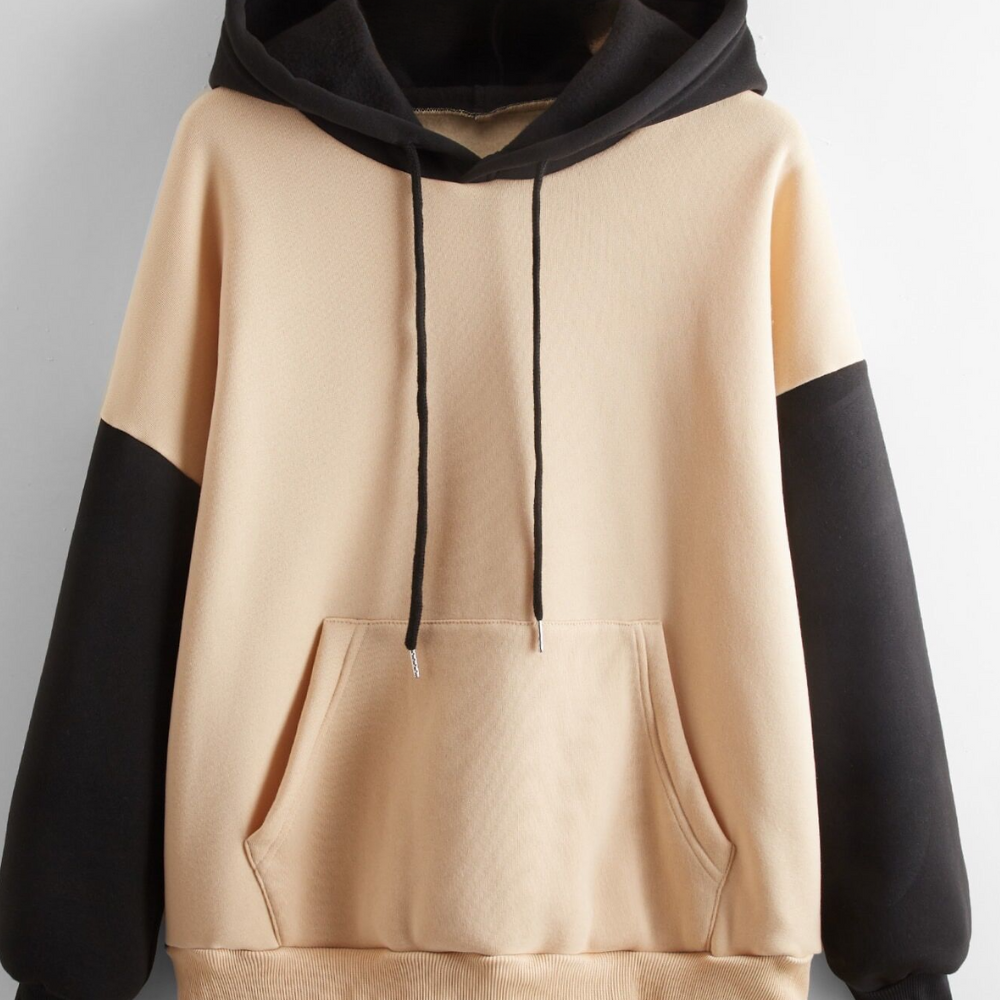 Men's Hoodie | Two-Tone & Layered Sleeves