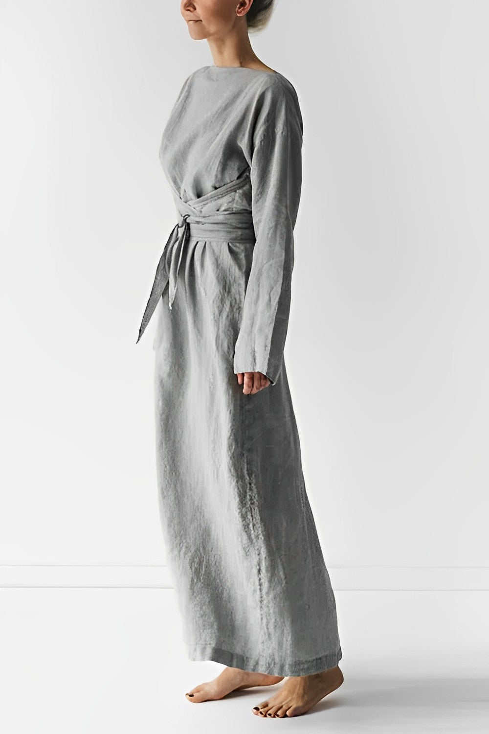 Women's Long Sleeve Dress | Maxi Length & Elegant