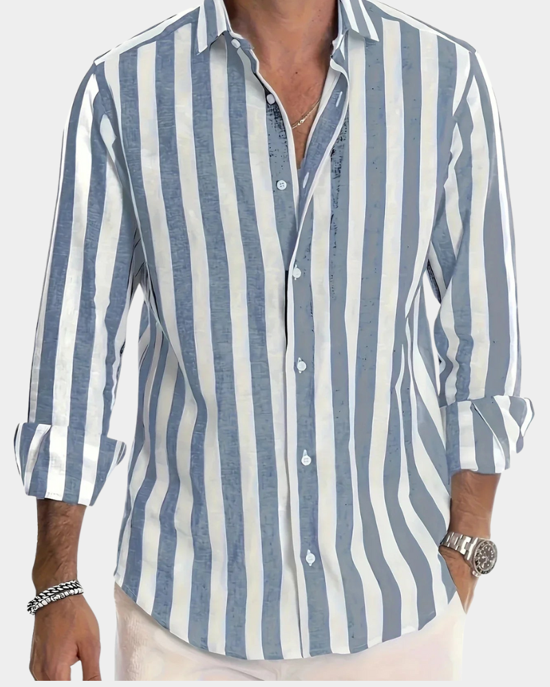 Men's Long Sleeve Polo | Breathable & Comfortable