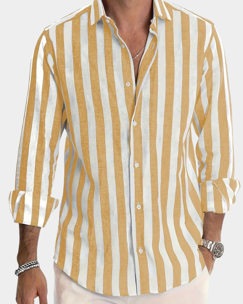 Men's Long Sleeve Polo | Breathable & Comfortable