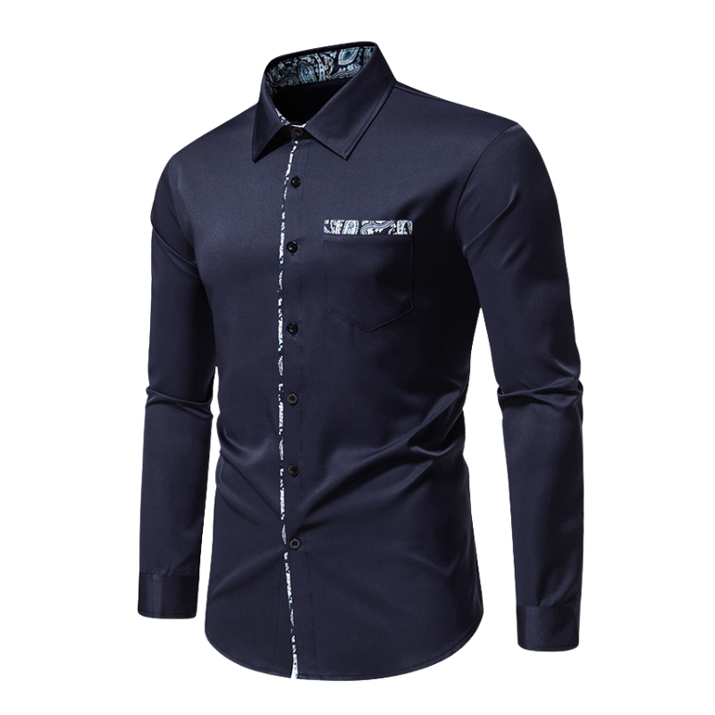 Men's Long Sleeve Polo | Fitted & Polished
