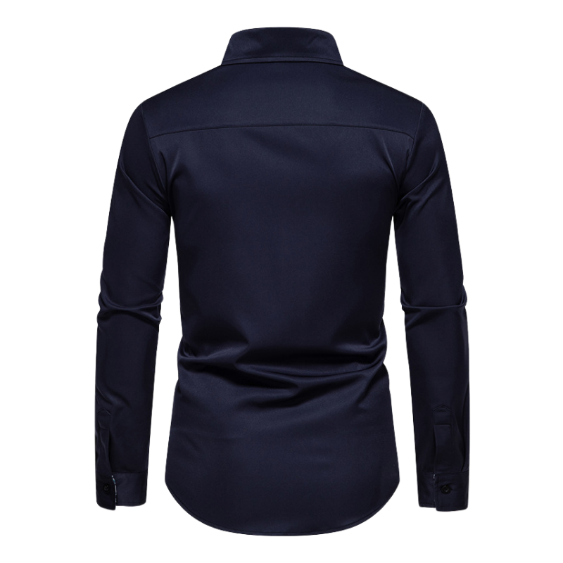 Men's Long Sleeve Polo | Fitted & Polished